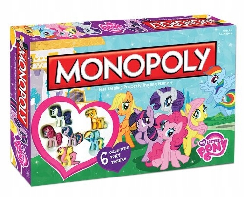 Monopoly My Little Pony Friendship Gra Planszowa