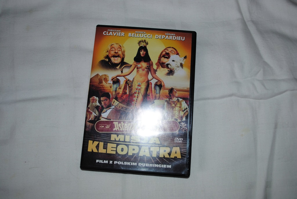 Asterix Obelix Misja Kleopatra wydanie polskie DVD