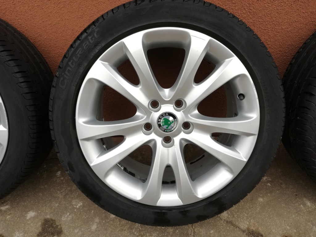 Koła Felgi 17 Skoda Superb II Octavia 5x112 Et 49 - 7253955520 ...