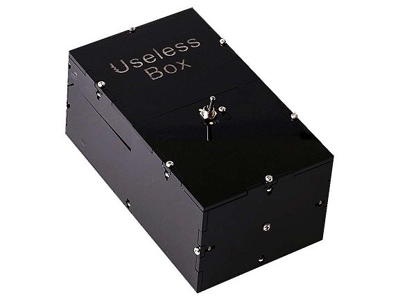 BEZUŻYTECZNE PUDEŁKO USELESS BOX do złożenia