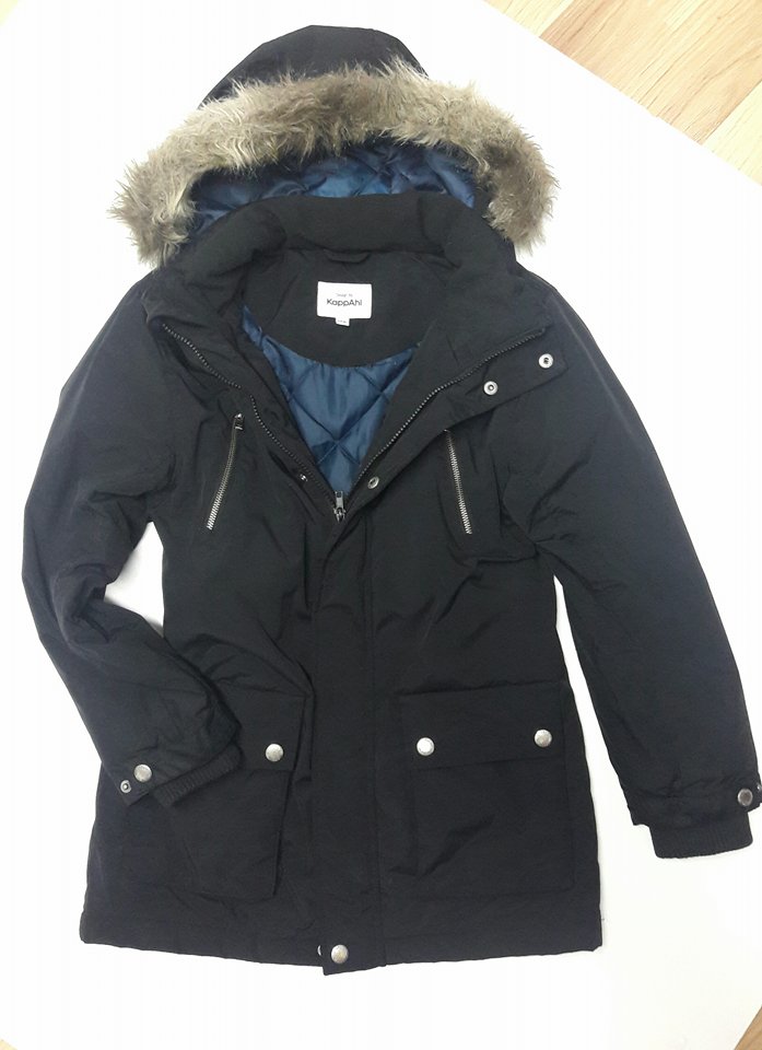 KappAhl zimowa parka dla chłopca 146 cm