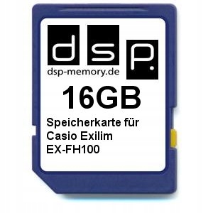KARTA PAMIĘCI DSP CASIO EXILIM EX-FH100 16 GB
