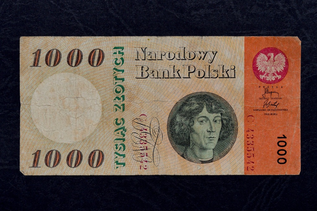 1000 złotych 1965 C 4335542 Narodowy Bank Polski