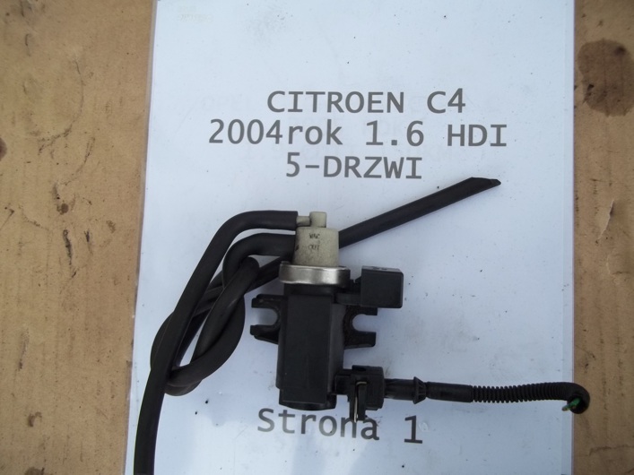 Czujnik ciśnienia doładowania Citroen C4 1.6 HDI
