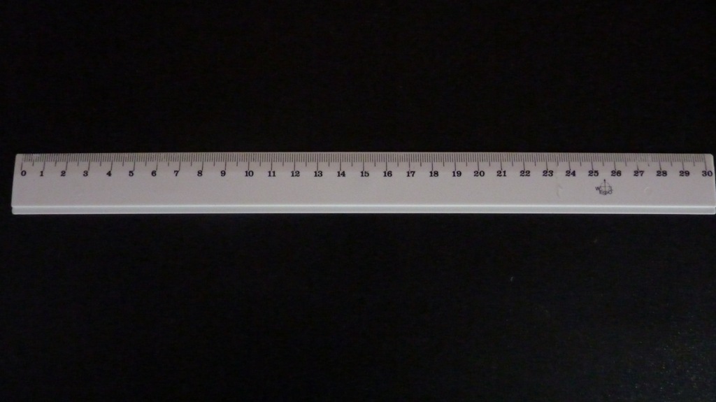 Linika , Liniki Plastikowe 30 cm + Twoje Logo