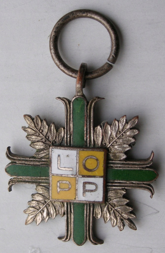 Srebrna odznaka honorowa LOPP - II stopnia rzadka