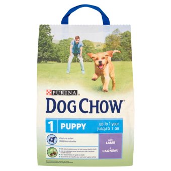 DOG CHOW Puppy - jagnięcina 2,5 kg