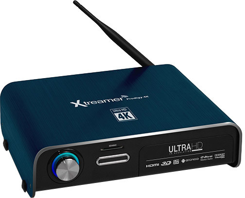 Xtreamer Prodigy 4K odtwarzacz SATA WiFi PVR nagr.