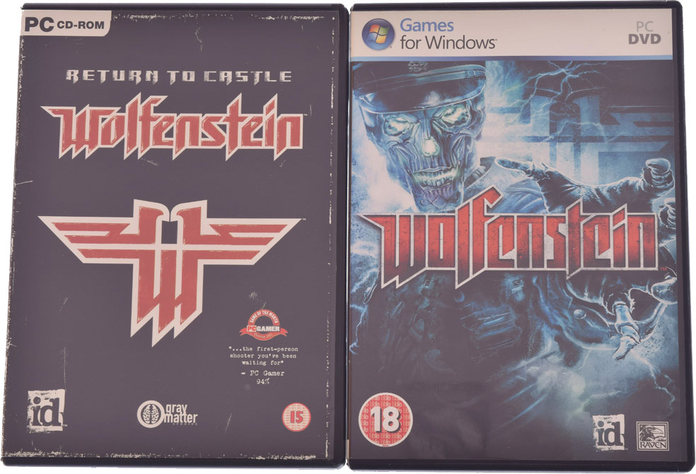 RETURN TO CASTLE WOLFENSTEIN + WOLFENSTEIN PC ENG