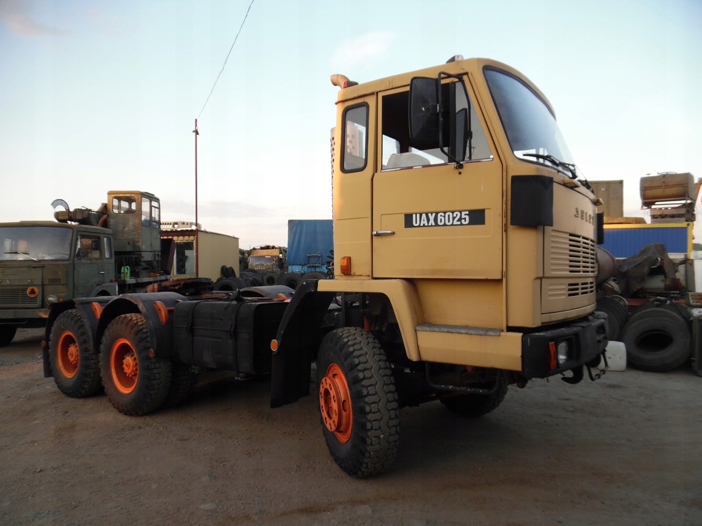 Jelcz 642 sw-680 turbo 6x4 ciągnik z wojska 50 tys - 7453233794 - oficjalne  archiwum Allegro