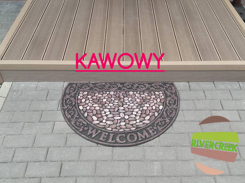 DESKA KOMPOZYTOWA KAWOWY 150x22x5,8 Montaż