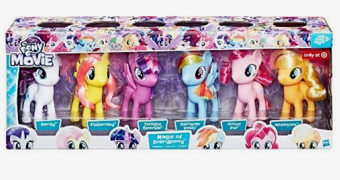 My little pony kucyki pony Hasbro 6szt zestaw UK