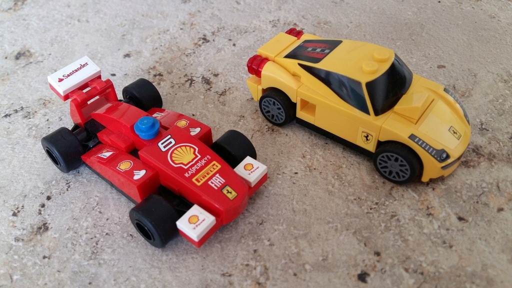 Lego ferrari shell