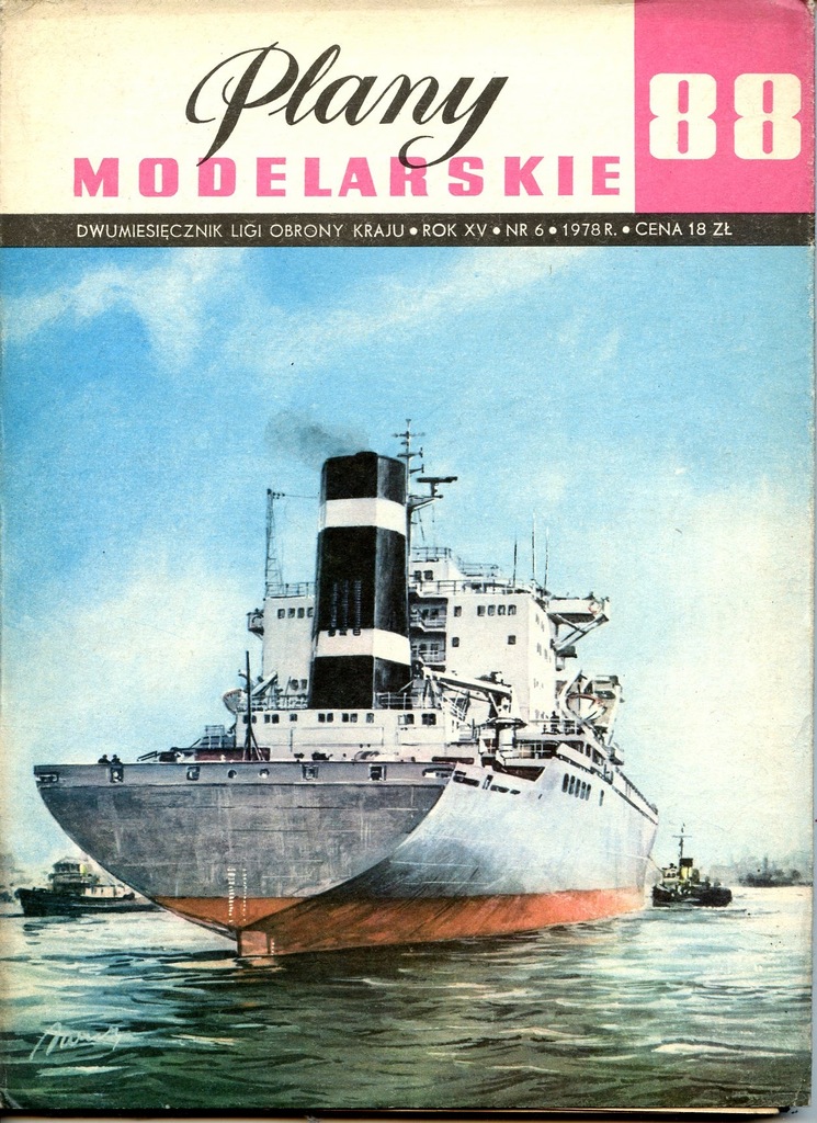 PLANY MODELARSKIE Nr 88/1978