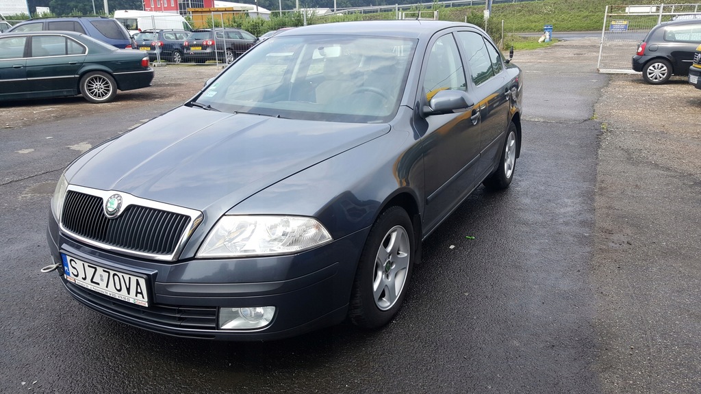 SKODA OCTAVIA II 1.9TDI KLIMA USZKODZONY SILNIK