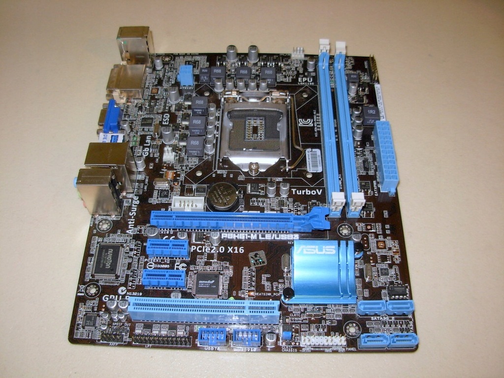 Asus P8H61-M LE/USB3 chipset H61 LGA1155 Gwar FV - 7484994538 ...