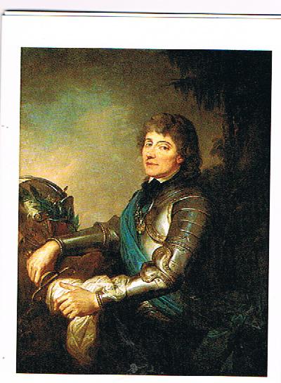 Portret Tadeusza Kosciuszki w zbroi