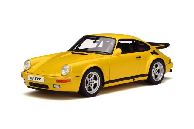 Porsche 911 RUF CTR Yellow Bird 87 1:18 GT SPIRIT