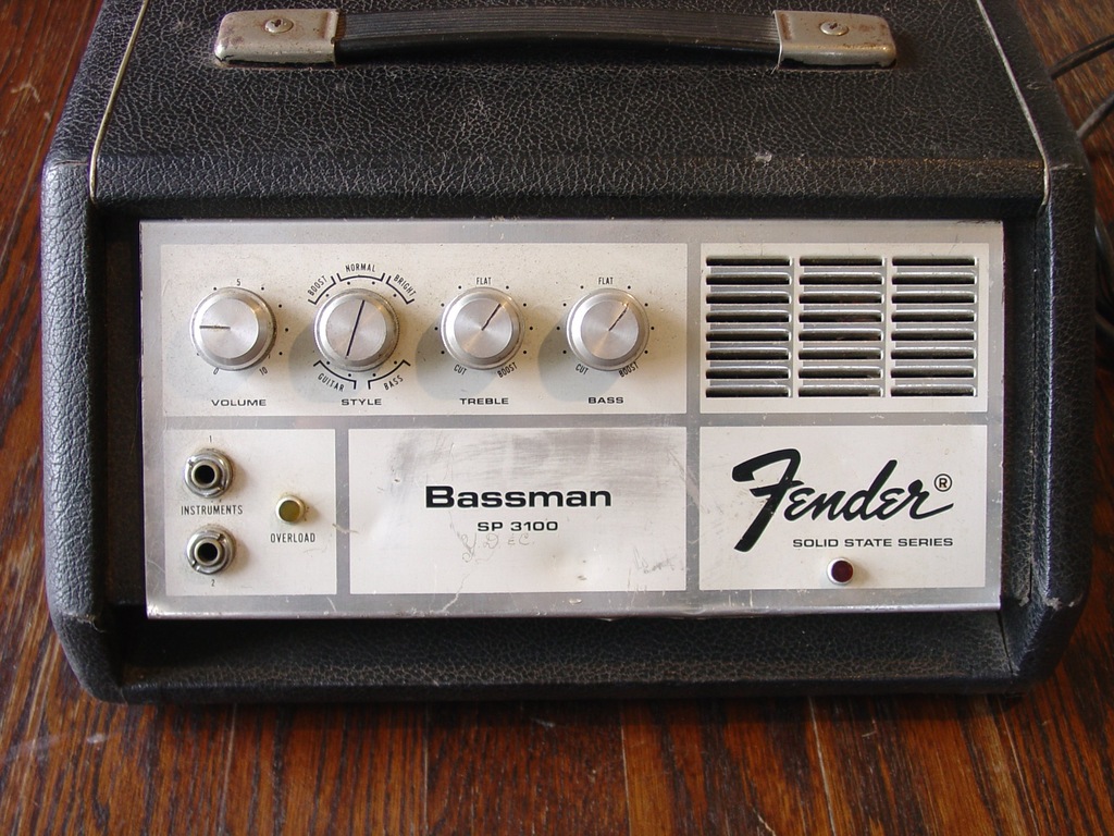 Wzmacniacz Fender Bassman SP3100 Gitara , bas '60