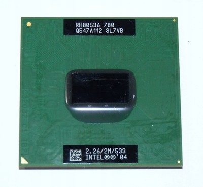 Intel Pentium M 780 SL7VB 2.26GHz 2M 533 RH80536