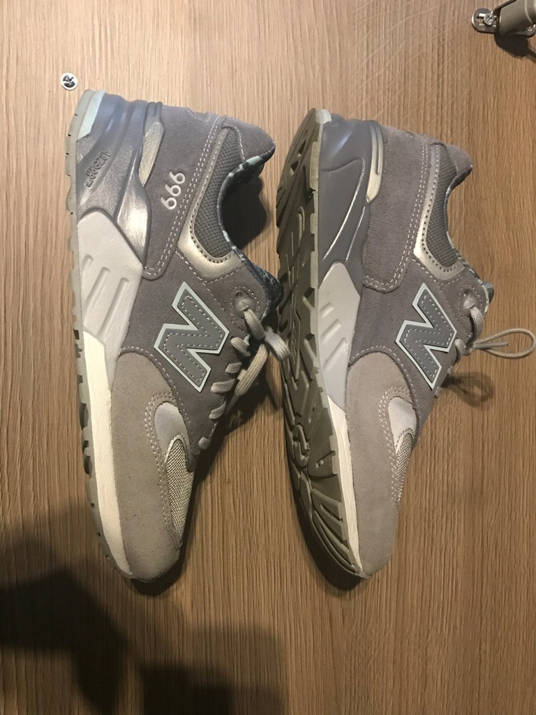 New Balance WL999TB - 39 B piękne szary mięta