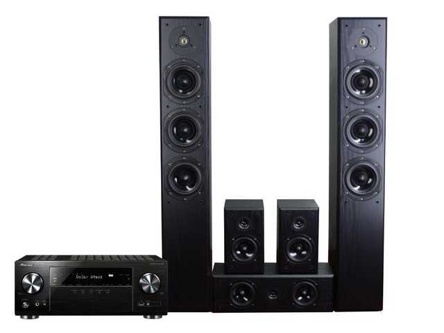 Kino domowe PIONEER VSX-832B + KODA AV708 Czarny