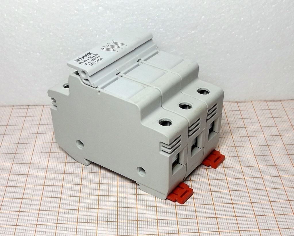Gniazdo bezpiecznika 32A PS10-3 10x38 WIMEX [0GE]