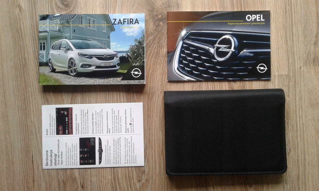 Instrukcja obsługi Opel Zafira C