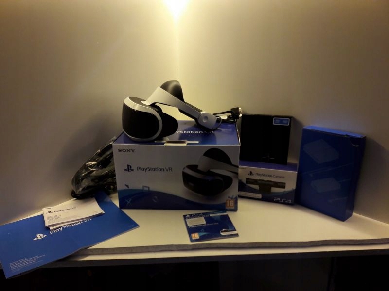 GOGLE OKULARY SONY PLAYSTATION VR PS4 + KAMERA