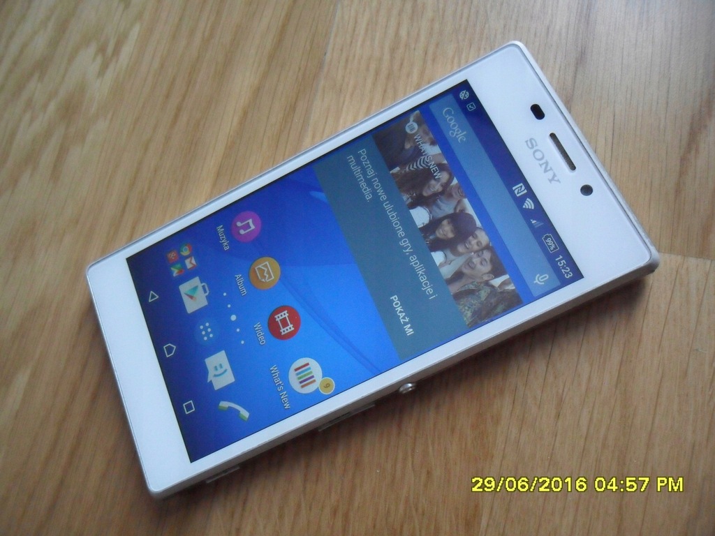 Sony Xperia M2 LTE D2303 Biały