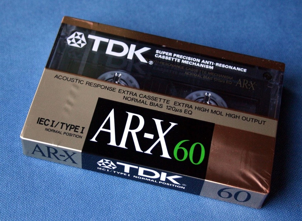 TDK AR-X 60, model 1988. Pewex!