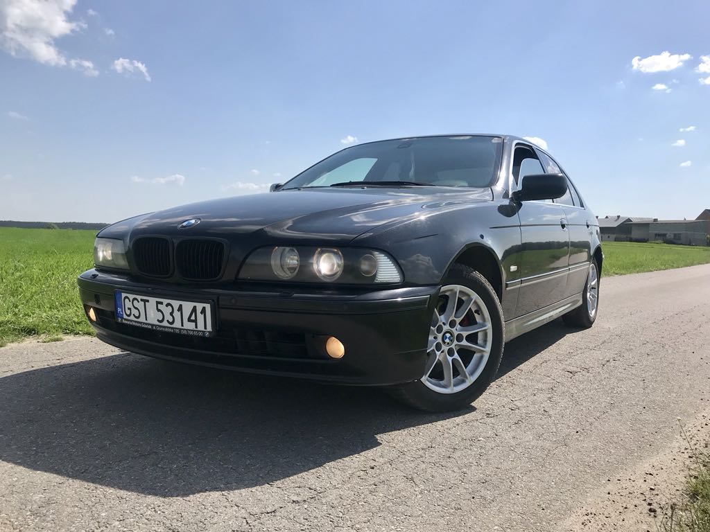 BMW E39 3.0D Full Opcja Navi Skóra Drewno