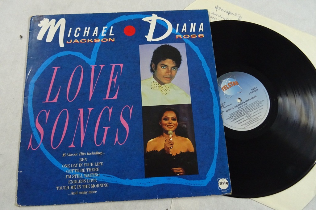 Michael Jackson Diana Ross – Love Songs 4360 UK - 7404450252