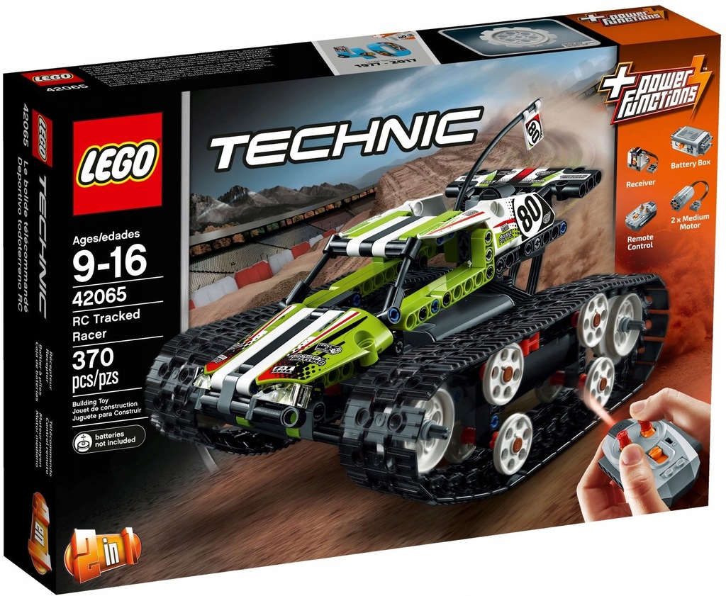 KLOCKI LEGO TECHNIC AUTO ZDALNIE STEROWA + PILOT