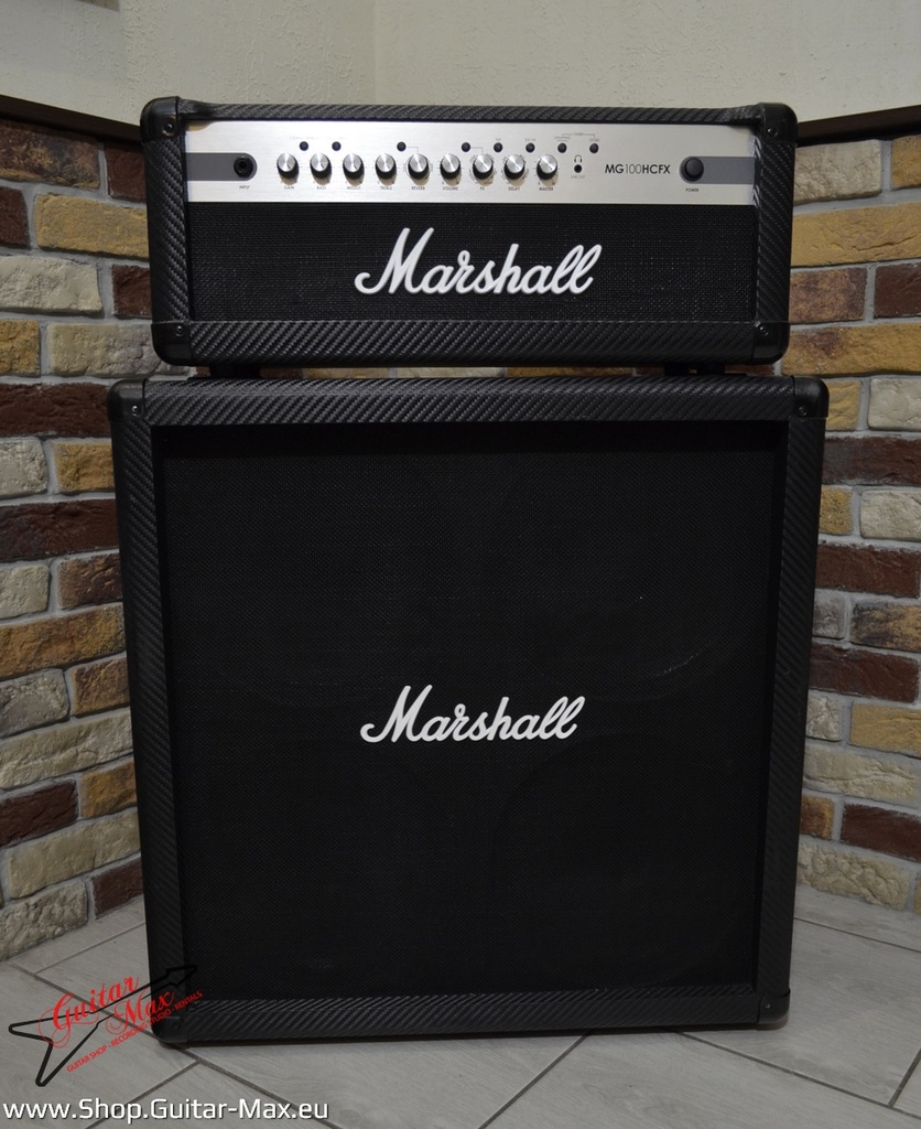 MARSHALL MG100HCFX Głowa Kolumna MG412BCF Wzmak