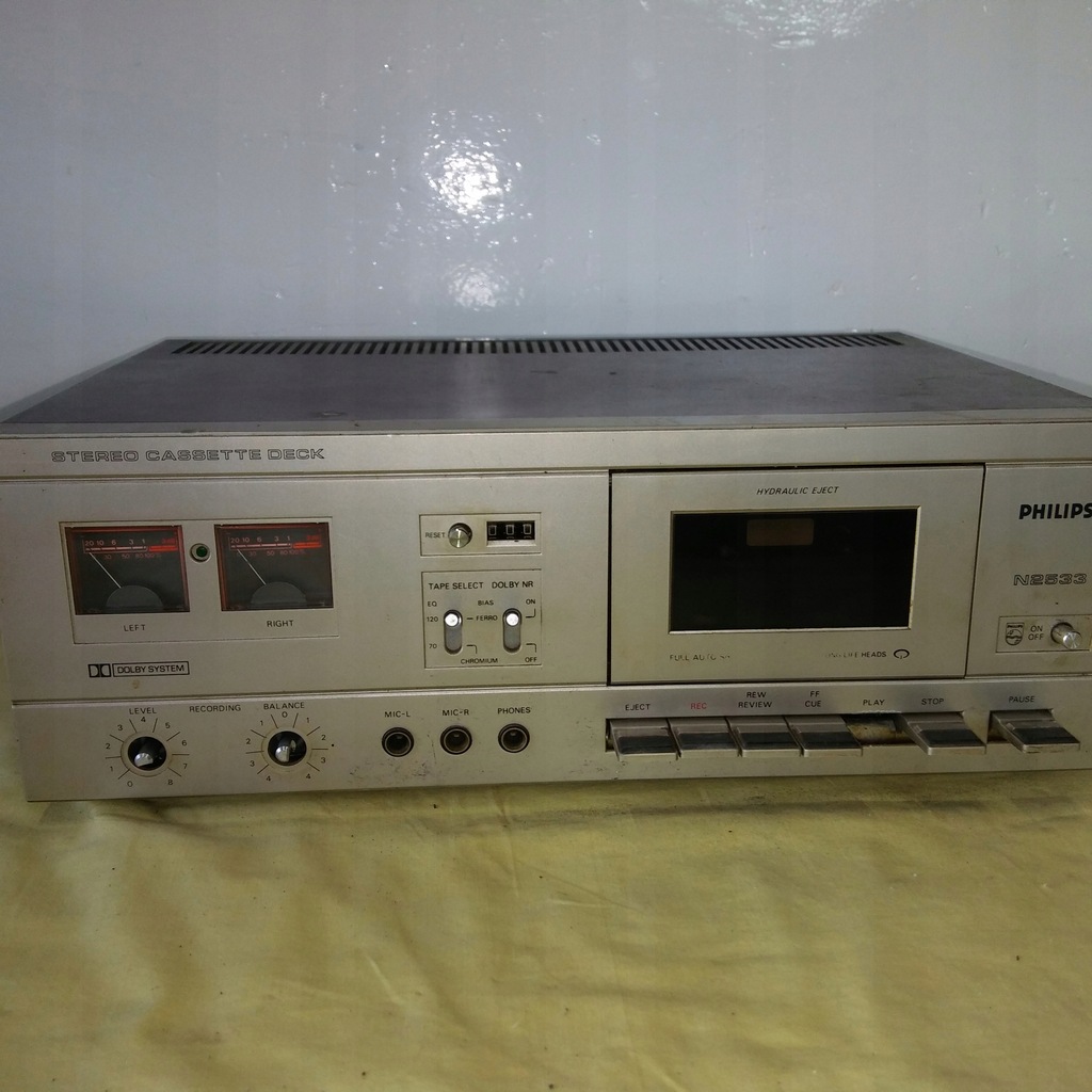 MAGNETOFON KASETOWY - PHILIPS - N2533 - DECK