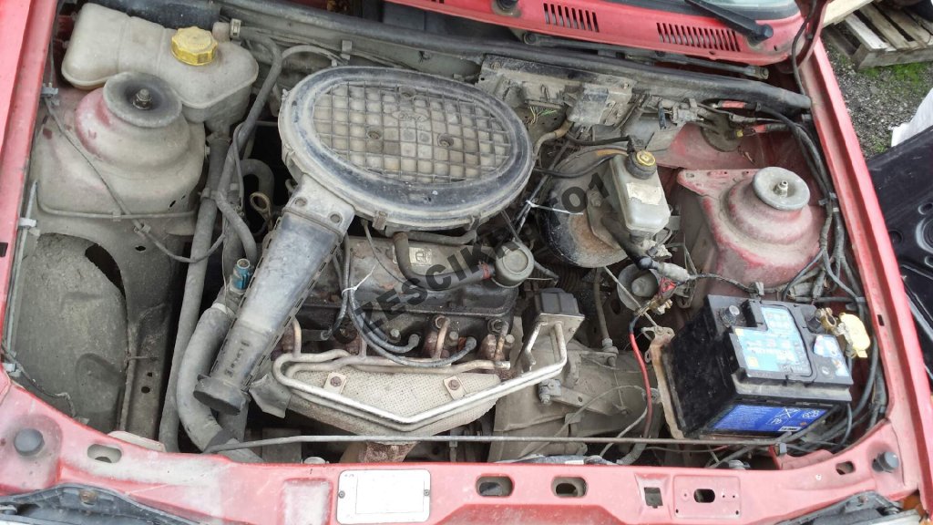 SILNIK FORD FIESTA mk3 1.3 89-96 ROK