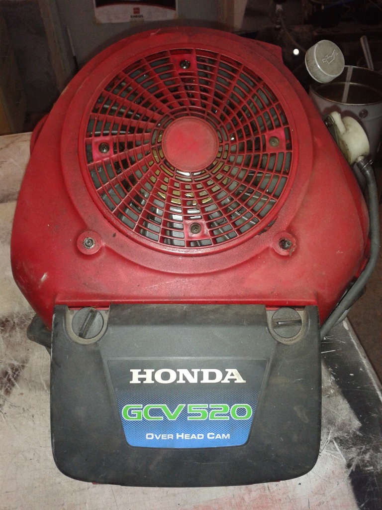 HONDA GCV 520 Uszkodzony silnik kosiarki 