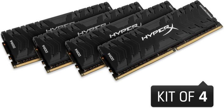 Pamięć HyperX Predator DDR4, 4x16GB, 3000MHz, CL15