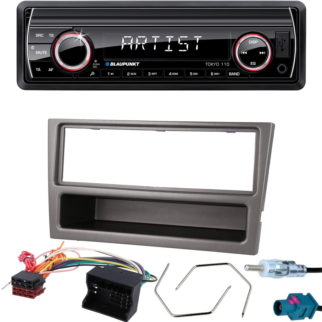 RADIO BLAUPUNKT USB RAMKA OPEL COMBO CORSA C FL