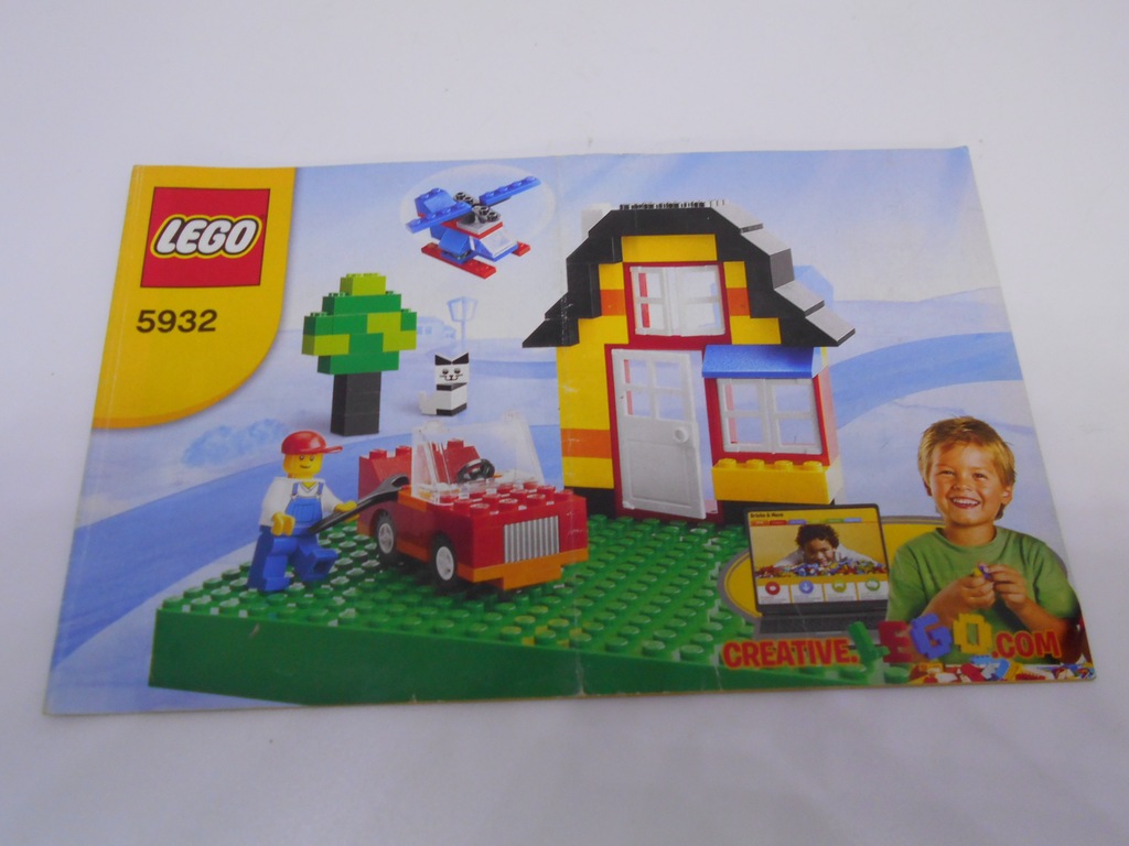 Instrukcja LEGO Creator My First LEGO Set 5932