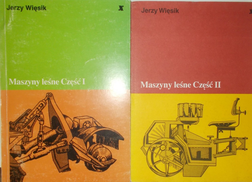 Jerzy Więsik  - Maszyny leśne, cz. 1,2