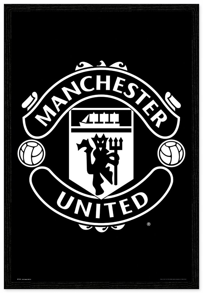 Купить Логотип клуба Манчестер Юнайтед - постер 61x91,5 см: отзывы, фото, характеристики в интерне-магазине Aredi.ru