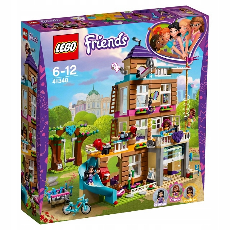 LEGO FRIENDS 41340 DOM PRZYJAZNI ROWER WINDA