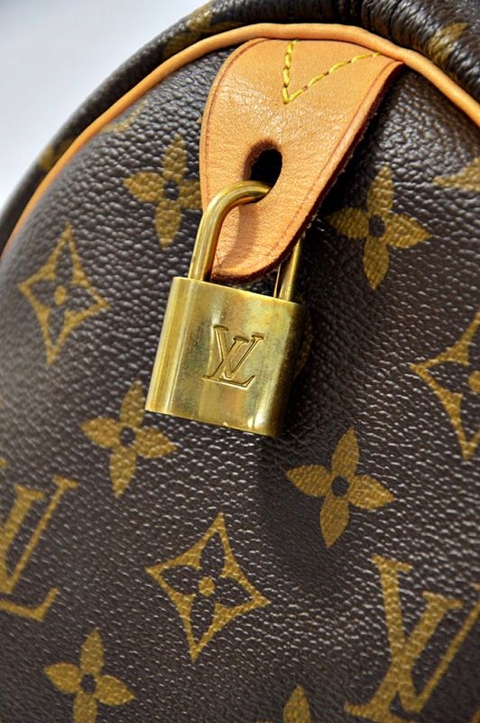 Louis Vuitton Speedy 35 ORYGINALNA torba torebka - 7608337844