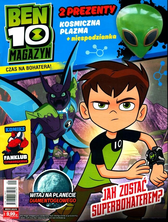 BEN 10 magazyn nr 5/18 + kosmiczna plazma i niespo