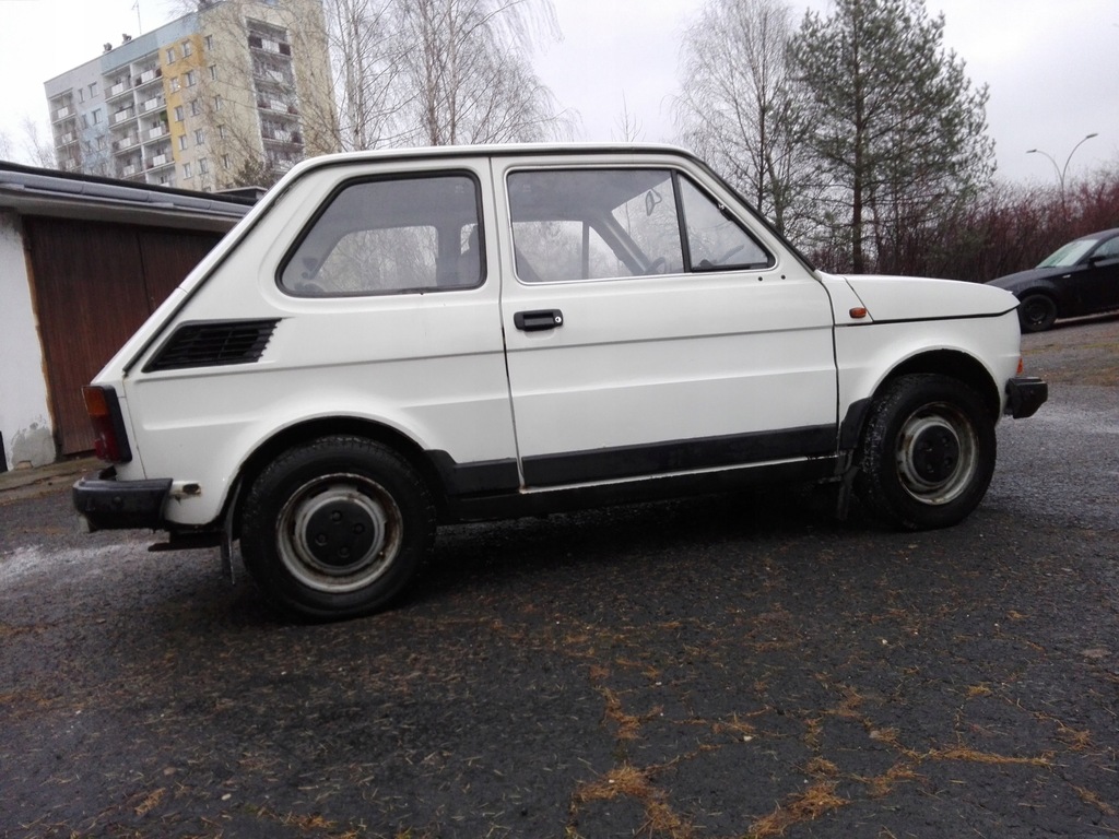 Polski FIAT 126p 37 tys przeb 1988 baza na klasyka