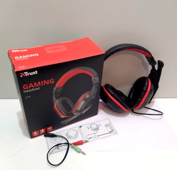 Sluchawki Trust Gaming Headset Ziva Oficjalne Archiwum Allegro