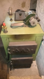PIEC WĘGLOWY SAS 17KW + BOJLER GALMET 200L