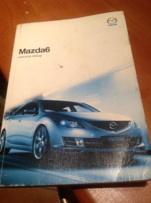 Instrukcja obsługi Mazda 6 model GH